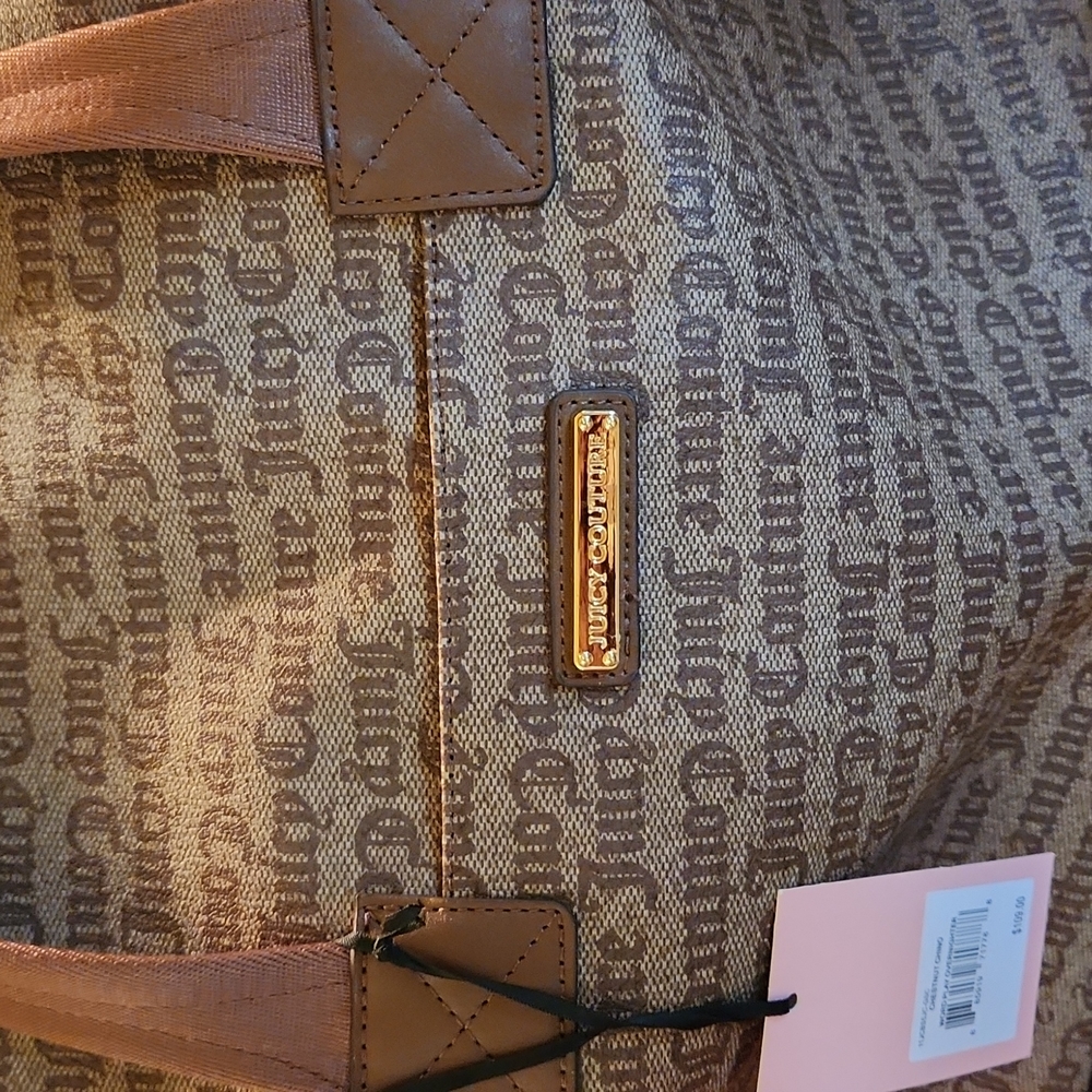 New with tag juicy couture overnight bag